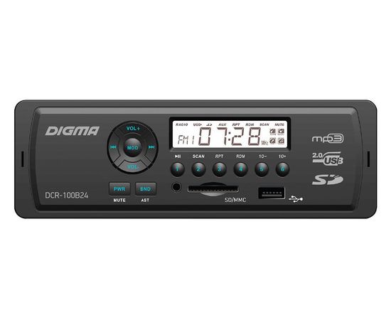  Автомагнитола Digma DCR-100B24 