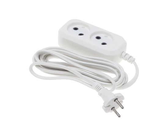  Сетевой удлинитель Buro BU-PSL2.3/W 3м (2 розетки) белый 