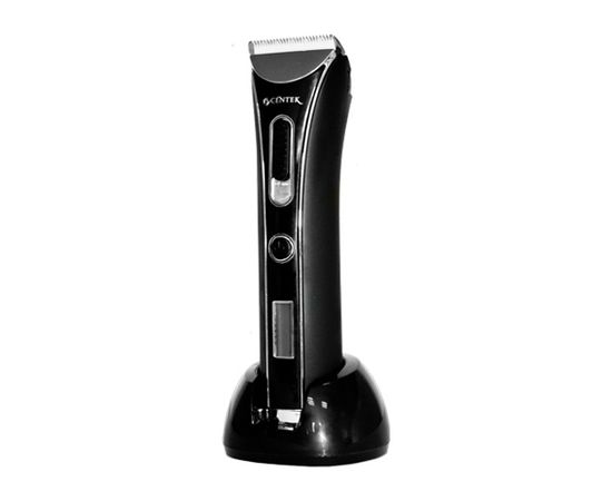  Машинка для стрижки Centek CT-2104 (черн/синий) DC мотор, аккумулятор, до 50 мин., USB зарядка 
