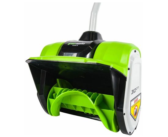  Снегоуборщик GreenWorks GD40SSK4 с 1хАКБ 4 А.ч и ЗУ (2600807UB) 