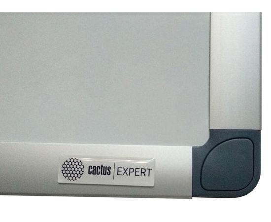  Демонстрационная доска Cactus CS-MBD-120X180 магнитно-маркерная лак белый 120x180см алюминиевая рама 