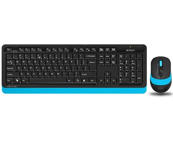  Клавиатура + мышь A4 Fstyler FG1010 blue 