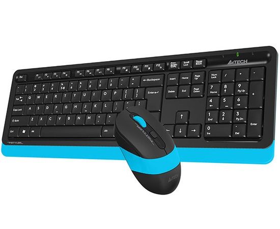  Клавиатура + мышь A4 Fstyler FG1010 blue 