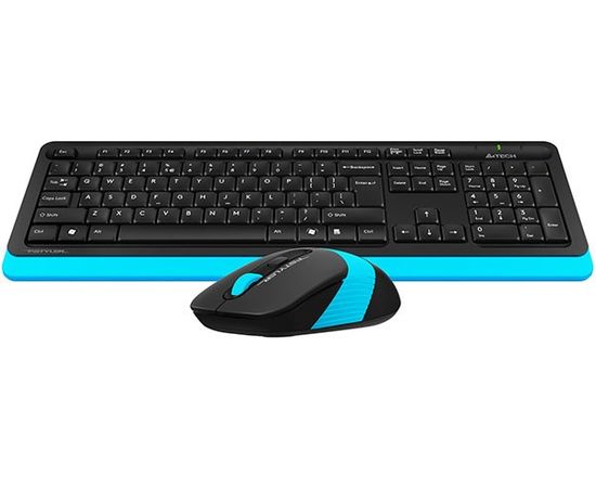  Клавиатура + мышь A4 Fstyler FG1010 blue 