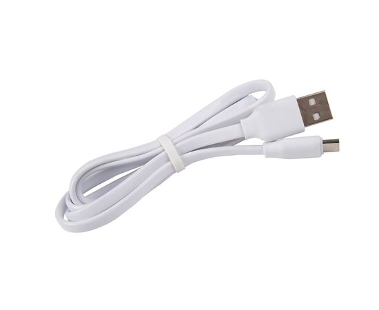  Дата-кабель Плоский Red Line USB - Type-C (2A), белый 