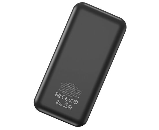  Внешний аккумулятор Hoco J52A New joy mobile power bank 20000mAh USB*2 (black) (115162) 