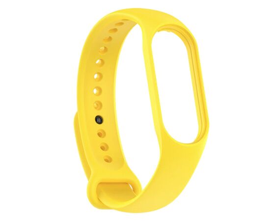  Ремешок - WB13 для "Xiaomi Mi Band 7" силикон (yellow) (206606) 