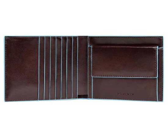  Кошелек мужской Piquadro Blue Square PU1239B2R/MO коричневый натур.кожа 