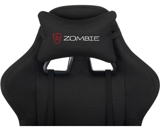  Кресло Zombie Predator B игровое черный Neo Black крестов. пластик 