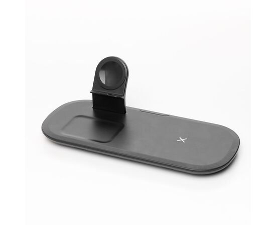  ЗУ Сетевое Беспроводное - WC08 3-in-1 15W (black) (127154) 