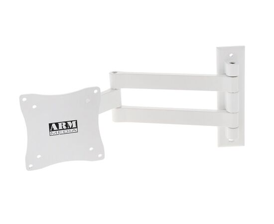  10"-26" Кронштейн Arm Media LCD-7101 Наклонно-поворотный белый  макс.15кг 