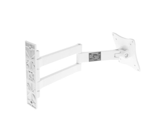  10"-26" Кронштейн Arm Media LCD-7101 Наклонно-поворотный белый  макс.15кг 