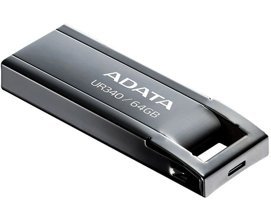  USB-флешка A-Data UR340 AROY-UR340-64GBK 64Gb USB3.2 черный 