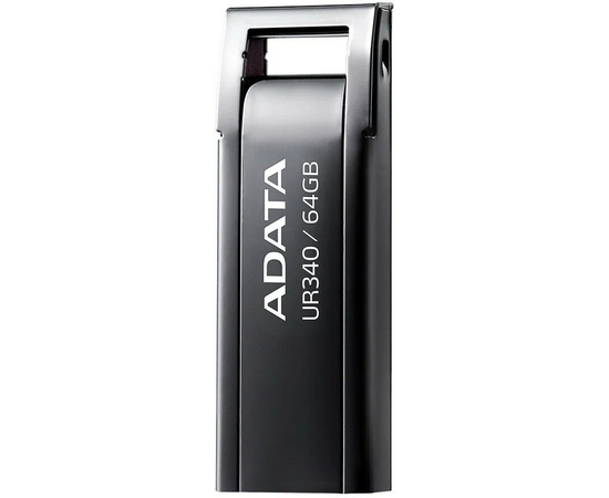  USB-флешка A-Data UR340 AROY-UR340-64GBK 64Gb USB3.2 черный 