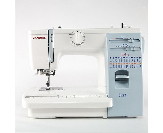  Швейная машина Janome 5522 (Janome5522), электромеханическое управление, вертикальный челнок, количество операций: 23 