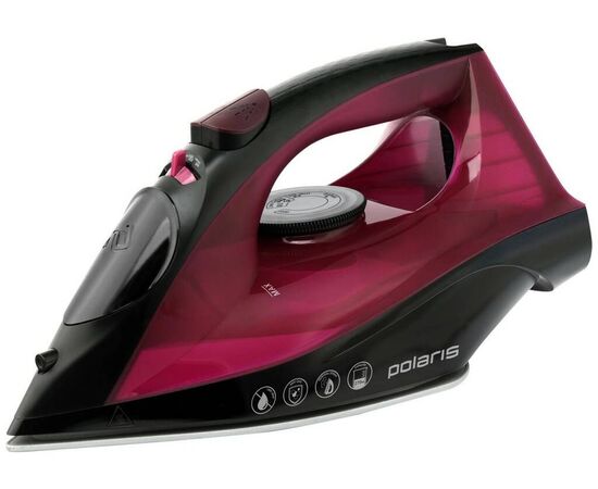  Утюг Polaris PIR 2430K фуксия/черный 