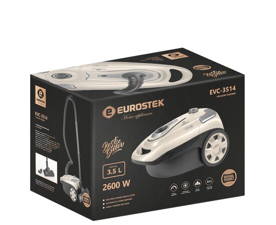  Пылесос EUROSTEK EVC-3514 