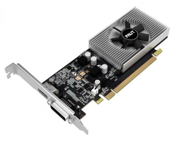  VGA PALIT GeForce GT1030 2GB 64bit GDDR4 (1151-1379/2100) DVI-D/HDMI-2.0 (NEC103000646-1082F) 
