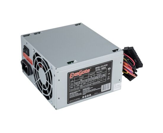  Блок питания Exegate EX169945RUS CP350, ATX, 8cm fan, 24+4pin, 3xSATA, 1xFDD, 2xIDE 