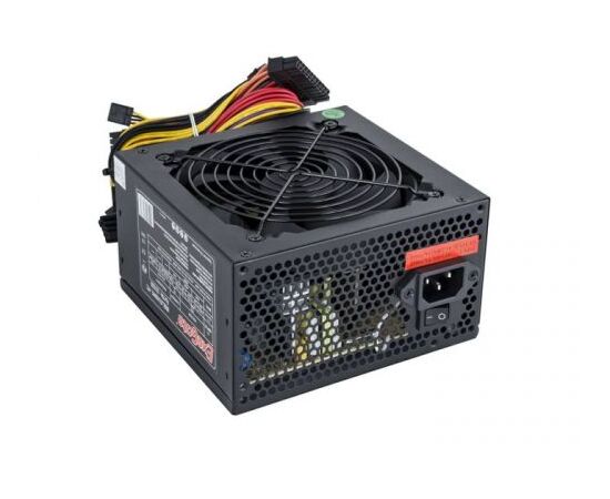  Блок питания ExeGate EX264476RUS-PC 650W 650NPXE(+PFC), ATX, PC, black, 12cm fan, 24+(4+4)p, (6+2)p PCI-E, 3xSATA + кабель 220V 