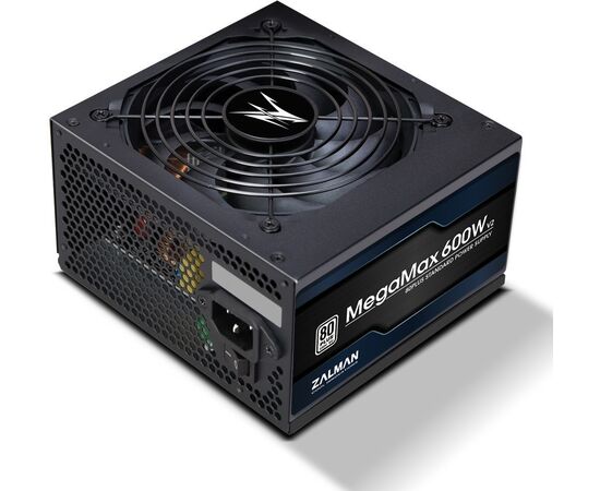  Блок питания Zalman 600W MegaMax ZM600-TXII ATX, 20+4 pin, 120mm fan, 3xSATA 
