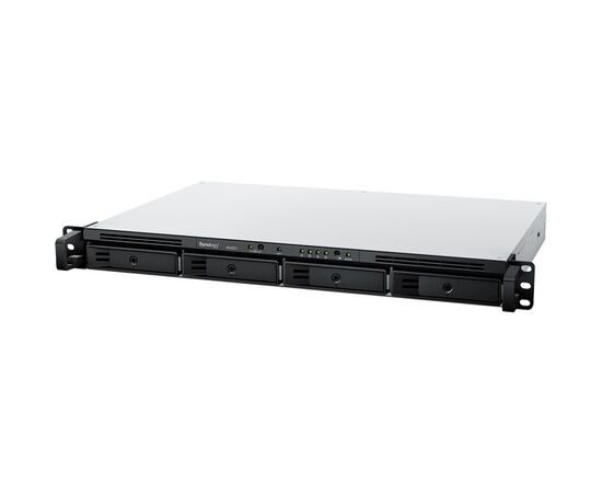  Сетевое хранилище Synology RackStation RS422+ (1U, 4x3.5/2.5" HDD, 2-core 2.6 GHz,  2 GB DDR4 ECC, 2xGbE LAN) 