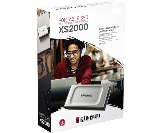  SSD Kingston XS2000 SXS2000/500G USB 3.2 Gen 2x2 500GB , 2000/2000, RTL 