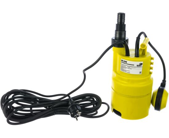  Насос дренажный WWQ ND-250V для чистой воды 