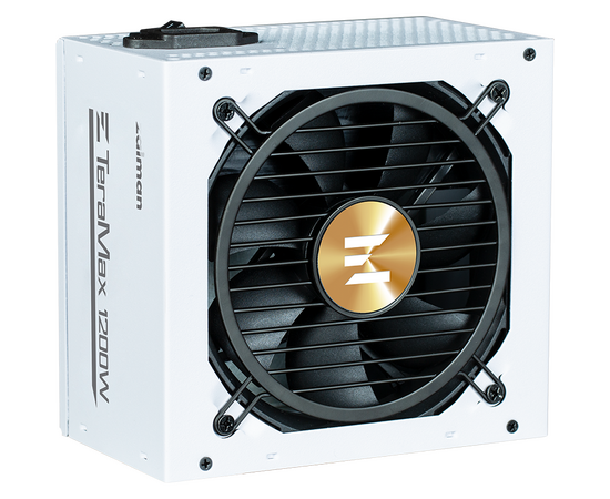  Блок питания Zalman ZM1200-TMX2 WH, 1200W, ATX12V v3.0, APFC, 12cm Fan, 80+ Gold Gen5, Full Modular, White, Retail 