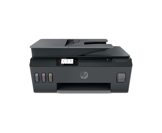  МФУ HP Smart Tank 615 AiO, струйный принтер/сканер/копир, A4, 11/5 стр/мин, USB, Wi-Fi, BT, черный 