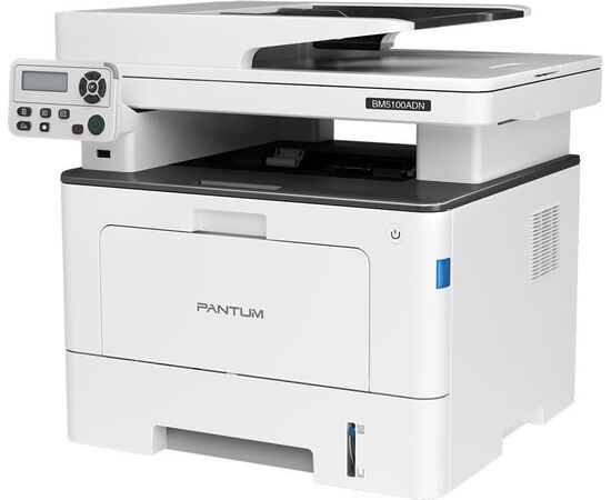  Pantum BM5100ADN МФУ (A4, лазерное, 1200dpi, 40стр/мин, 512Mb, ADF50, Duplex, сеть) 