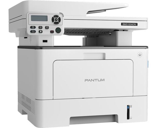  Pantum BM5100ADN МФУ (A4, лазерное, 1200dpi, 40стр/мин, 512Mb, ADF50, Duplex, сеть) 