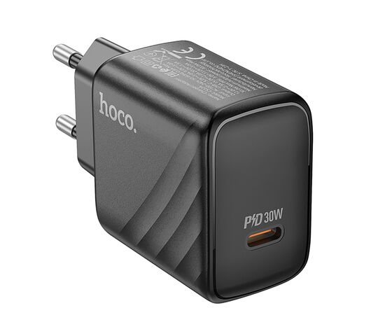  Адаптер Сетевой Hoco CS22A Value PD Type-C 30W (black) (222786) 