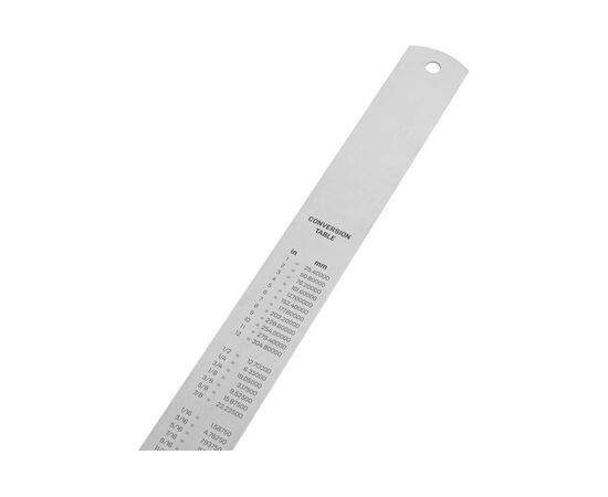  Линейка стальная Deli DL8050Y 500мм 