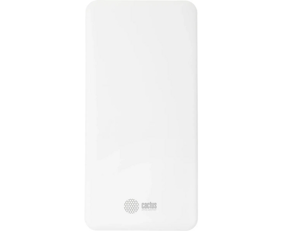  Power bank Cactus CS-PBFSKT-10000 10000mAh 2.1A 2xUSB белый 