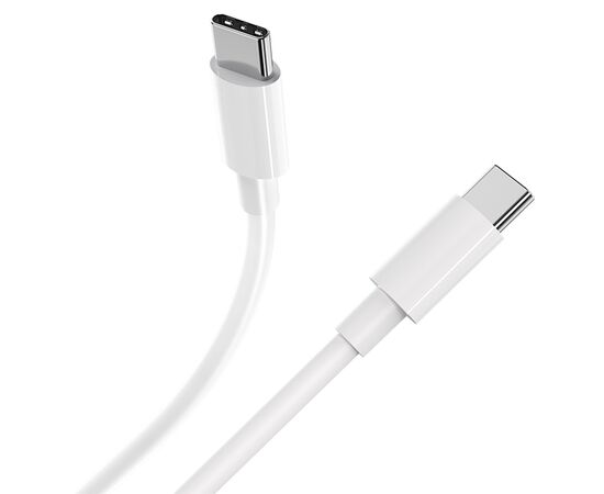  Кабель USB-C HOCO X51 High-power Type-C - Type-C, 5A, 1 м, белый 