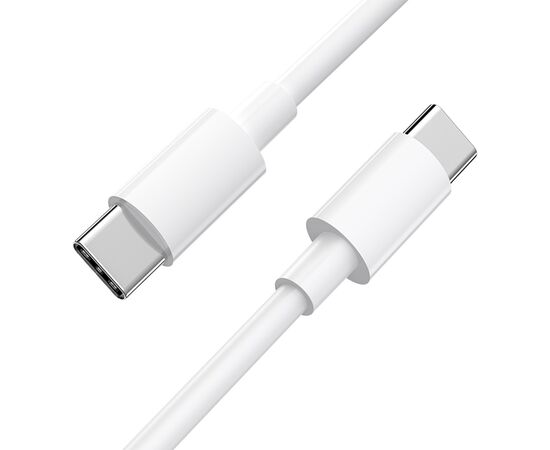  Кабель USB-C HOCO X51 High-power Type-C - Type-C, 5A, 1 м, белый 