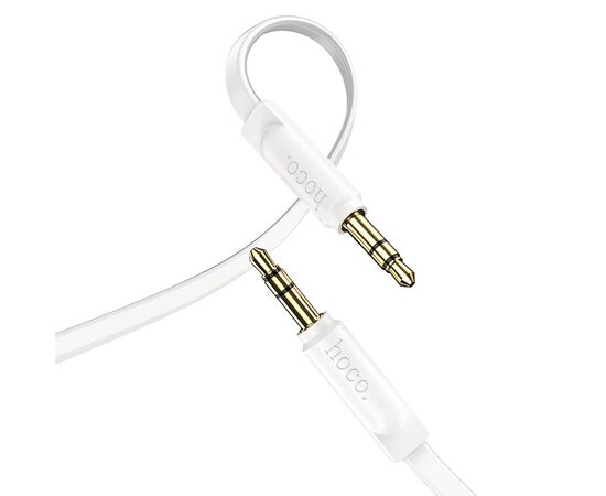  Аудиокабель HOCO UPA16 AUX Jack 3.5 (m) - Jack 3,5 (m), 2 м, белый 