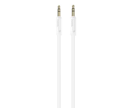  Аудиокабель HOCO UPA16 AUX Jack 3.5 (m) - Jack 3,5 (m), 2 м, белый 