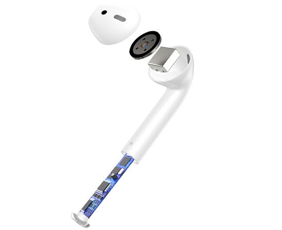  Беспроводные наушники TWS TOTU EAUB-014, Bluetooth, белый 