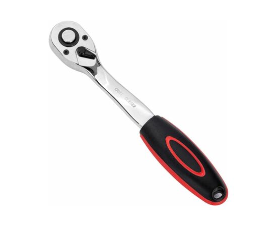  Ключ-трещотка DELI DL2522 (104476) 1/2", длина 254 мм. трещотка 72T, шестерня Cr-Mo, быстросъемная 