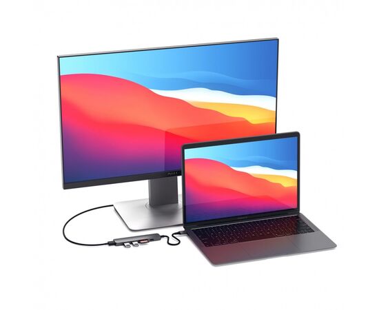  Док-станция Satechi Type-C Slim Multiport Adapter V2 Sliver 