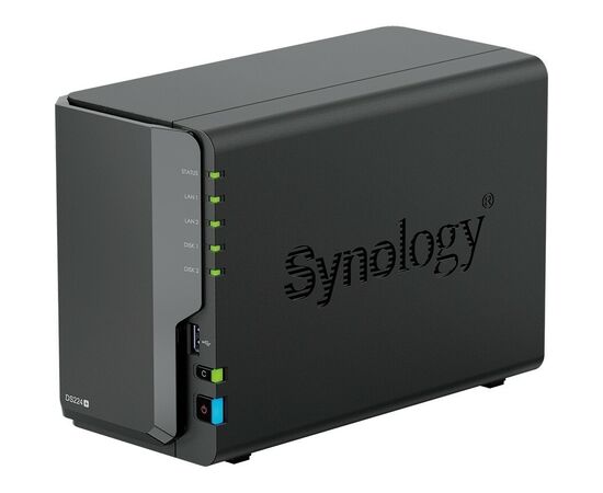  СХД SYNOLOGY DS224+ настольное исполнение 2BAY No HDD 