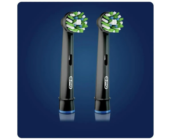  Насадка для зубных щеток Oral-B CrossAction CleanMaximiser Black 2шт 