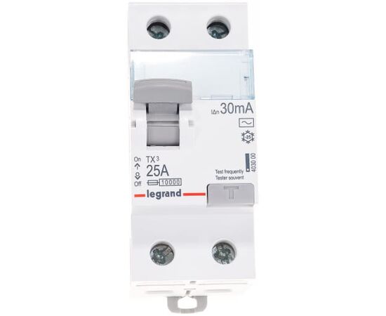  Дифавтомат Legrand TX3 (403000) 2П 25A 30MA-AC 