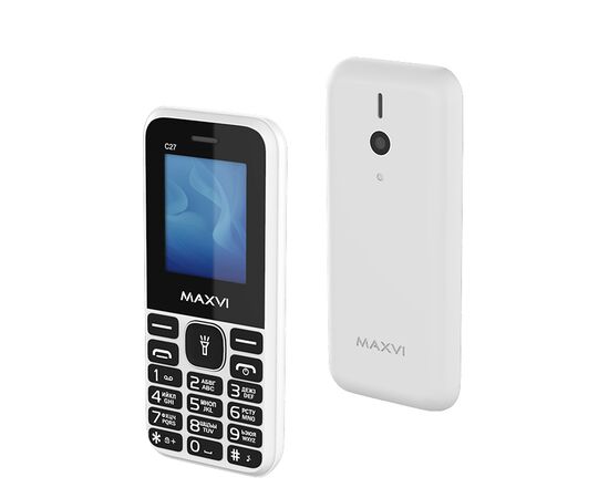  Мобильный телефон MAXVI C27 white 