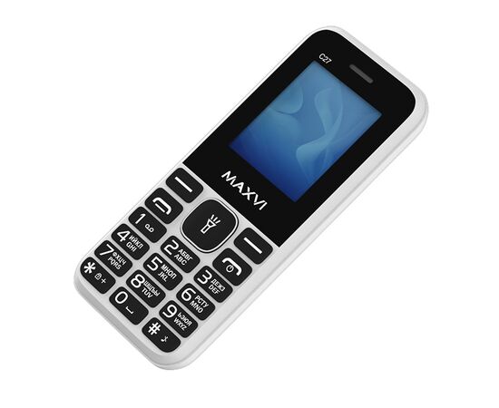  Мобильный телефон MAXVI C27 white 