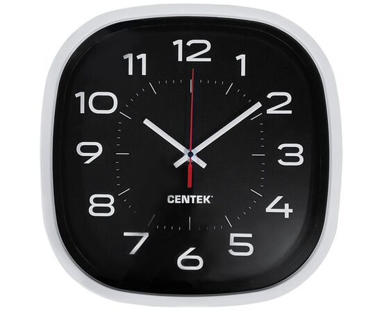  Часы настенные Centek СТ-7106 Black 