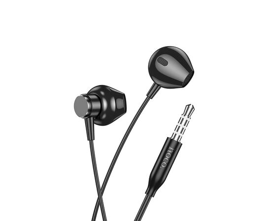  Проводные наушники с микрофоном вкладыши Hoco M125 Smart Jack 3,5  (black) (225404) 