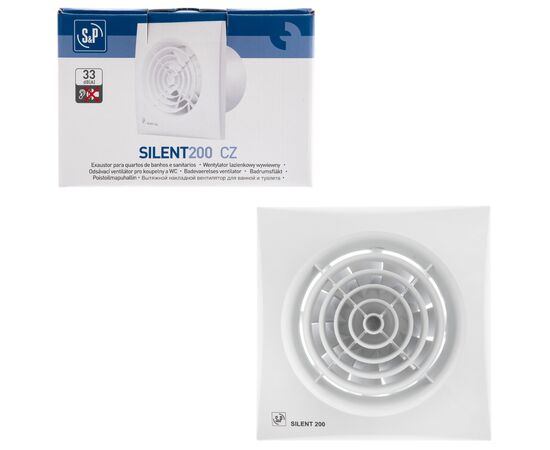 Вентилятор Soler&Palau Silent-200 CZ Re (03-0103-110) 